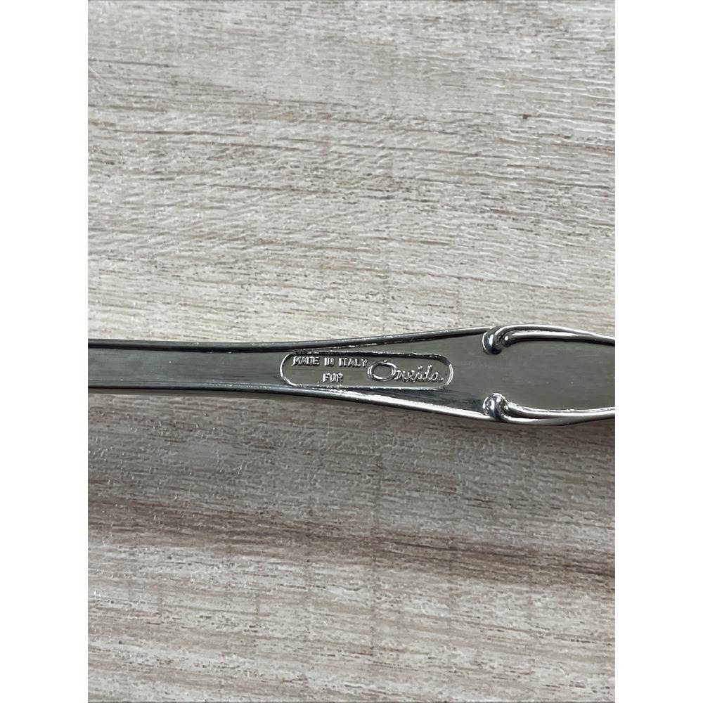 Oneida Made In Italy Old South Serving Spoon - Picture 6 of 7